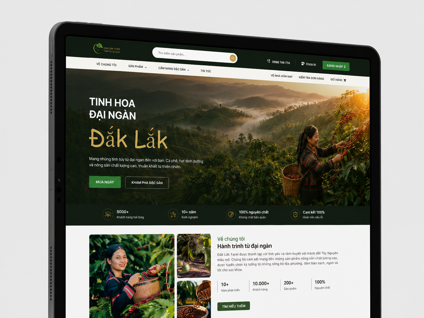Dự án dacsandaklak.net